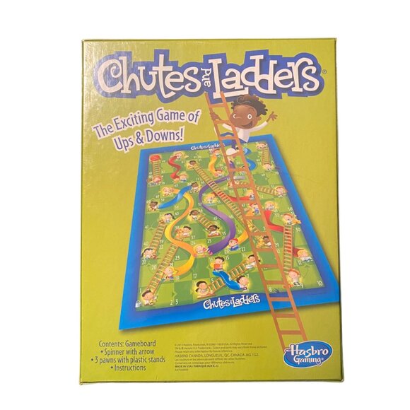 Chutes & Ladders Board Game Hasbro New FACTORY SEALED 2013 Family Fun - Picture 2 of 7